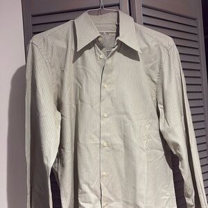 Italian Green Dress Shirt Classic. GUC.